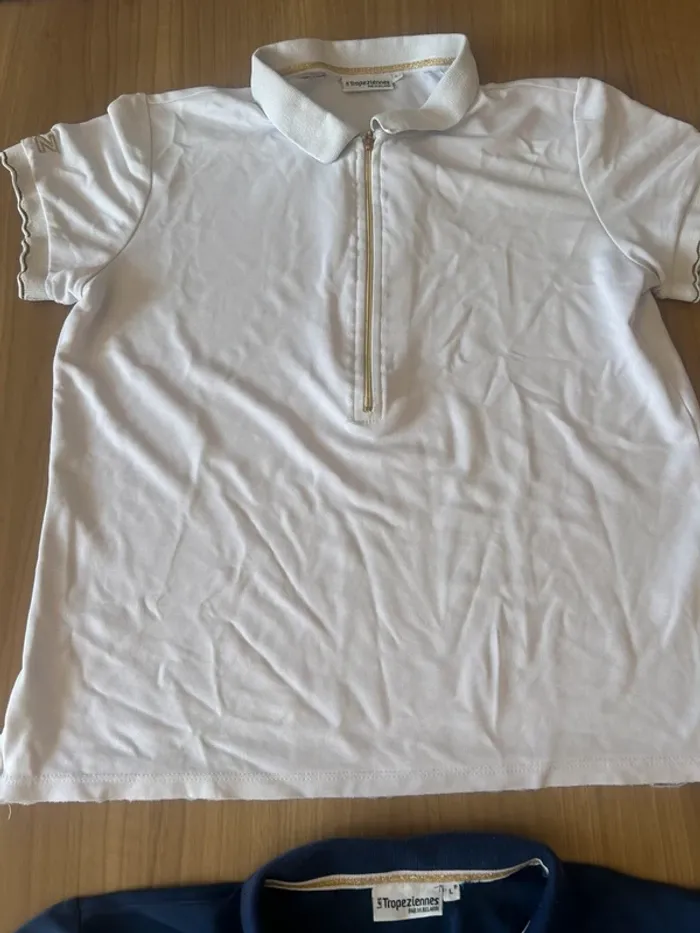 Lot de 2 polos les tropeziennes taille L - photo numéro 10