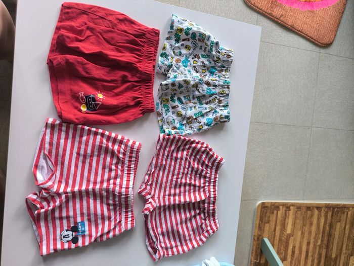Lot de 4 shorts garçon 3 mois