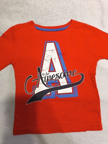 tee shirt mchs longs de Baby boy 3ans réf 472 B4