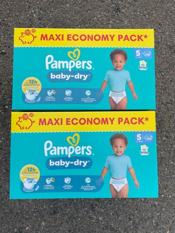 Pampers baby dry taille 5
