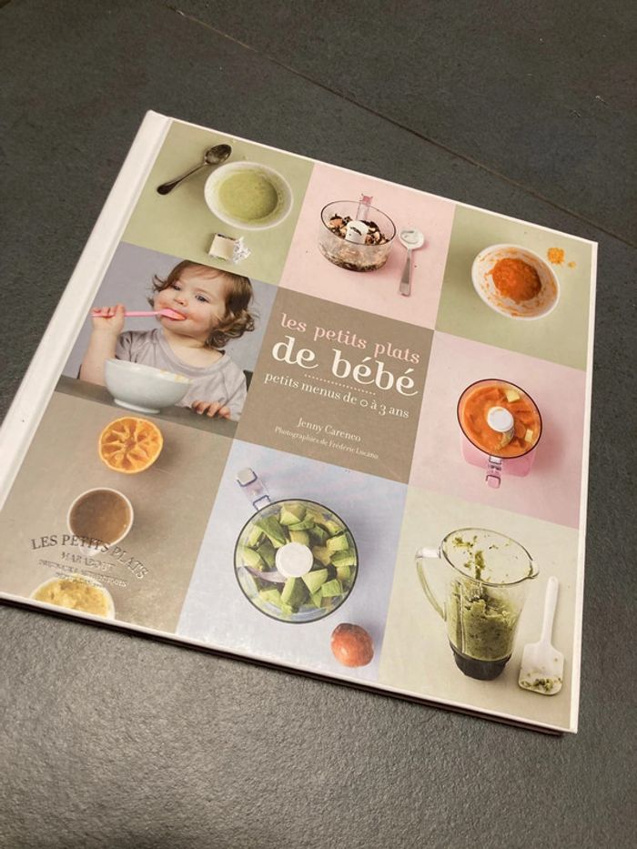 Livre Les petits plats de bébé 0/3ans