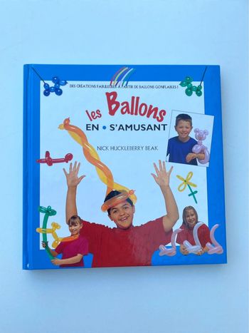 Livre " les ballons en s’amusant "