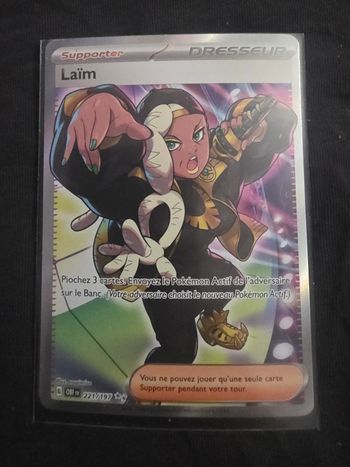 Carte pokemon laim obf 221/179
