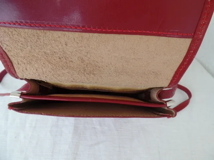 Sac bandoulière cuir Made in Italy - photo numéro 7