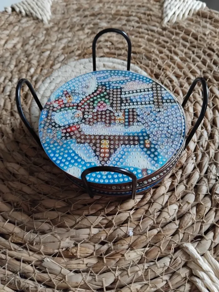 sous verre diamant painting