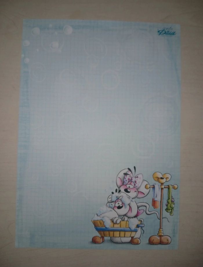 Diddl - Feuille A4 neuve - 0,60€