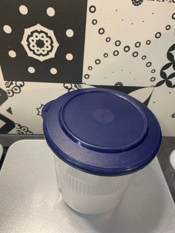 pot à cornichons  tupperware 