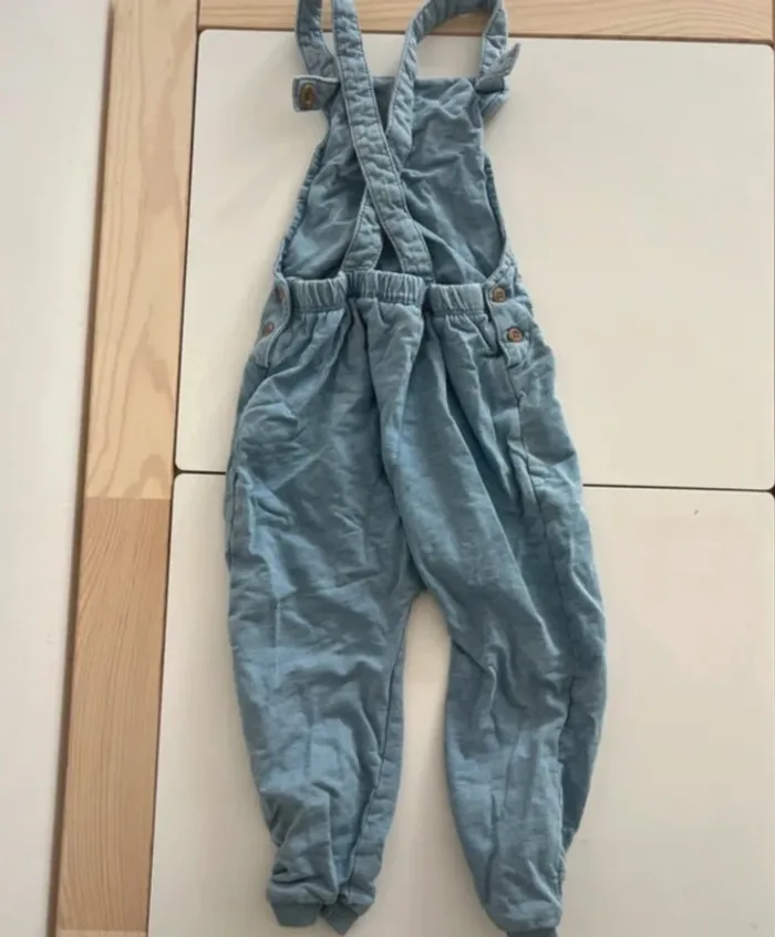 Salopette bleue mixte 86/92 cm - Comme neuve - photo numéro 5
