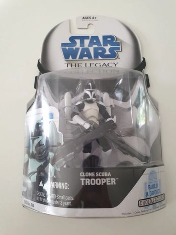 Figurine star wars: clone scuba trooper