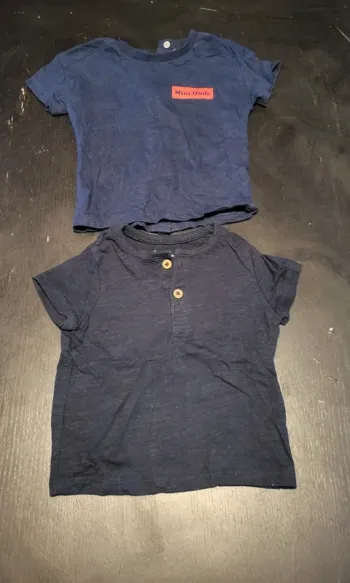 Lot de 2 tee shirt 6 mois