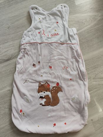 Gigoteuse rose et blanche