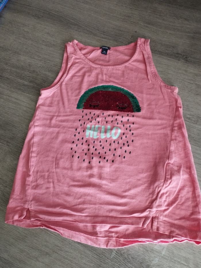 Débardeur 10 ans fille