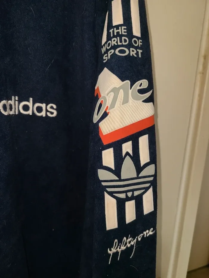 Veste Adidas vintage world of sport - photo numéro 3