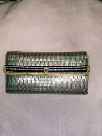 Porte monnaie/pochette vintage paillettes