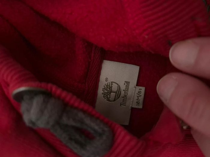 Sweat Timberland zippé bébé garçon 18 mois logo brodé parfait état - photo numéro 3