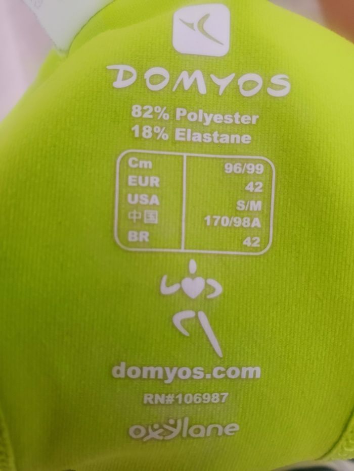 42 XL débardeur sport Domyos - photo numéro 3