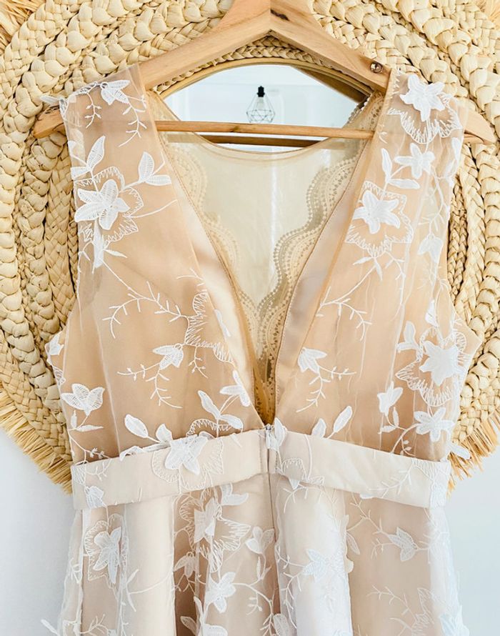 Robe de cérémonie taille L comme neuve - photo numéro 7
