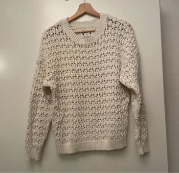 Pull en maille ajourée