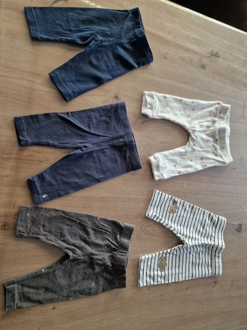 Lot de 5 leggings 1 mois