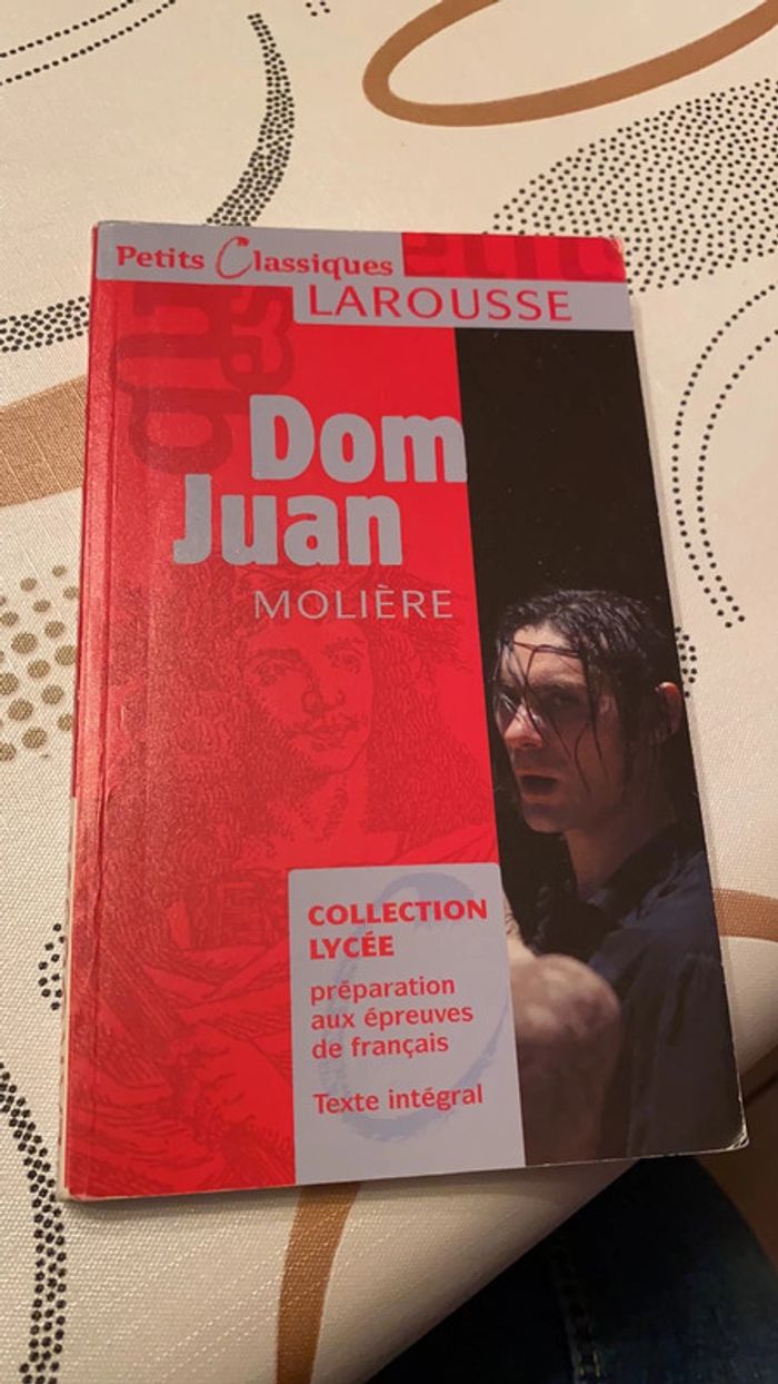 Livre Don Juan de Molière