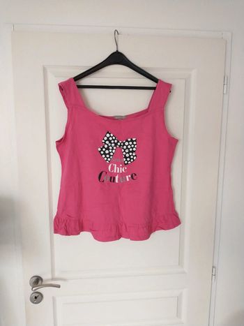 Débardeur chic couture taille 46 48 in extenso