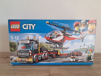 Lego city 60183 transporteur d'hélicoptère