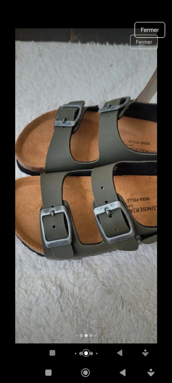Sandales cuir neuves 28 - photo numéro 5