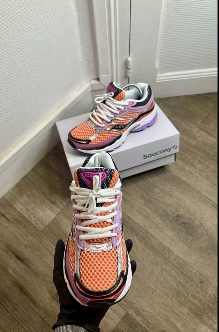 Saucony omni 9 saumon - photo numéro 3