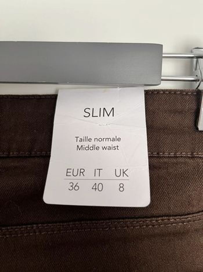 Pantalon femme Camaïeu slim taille 36 neuf - photo numéro 7