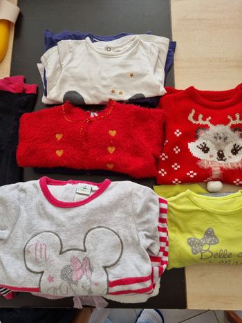 Lot hiver fille 12 mois 