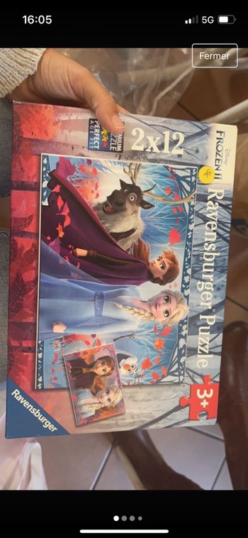 Puzzle reine des neiges