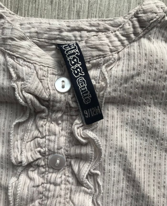 Chemisier 9/12 mois Miss Cutie - photo numéro 3