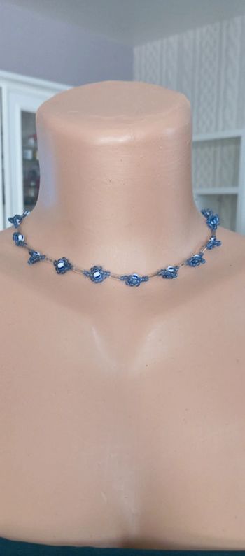 Ras du cou en perles de rocaille