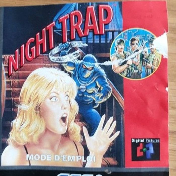 Jeu Sega Mega Cd Night Trap Mega-CD Complet notice version Fr - photo numéro 8