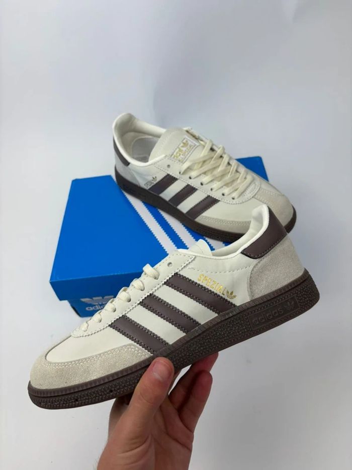 Adidas Handball spezial Marron et blanc 42 - photo numéro 4
