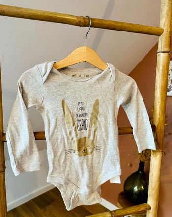 🌿 Bodie gris gemo 18 mois 🌿