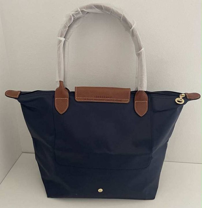 ❤️ sac fourre-tout marine neuf taille L authentique ❤️ - photo numéro 2