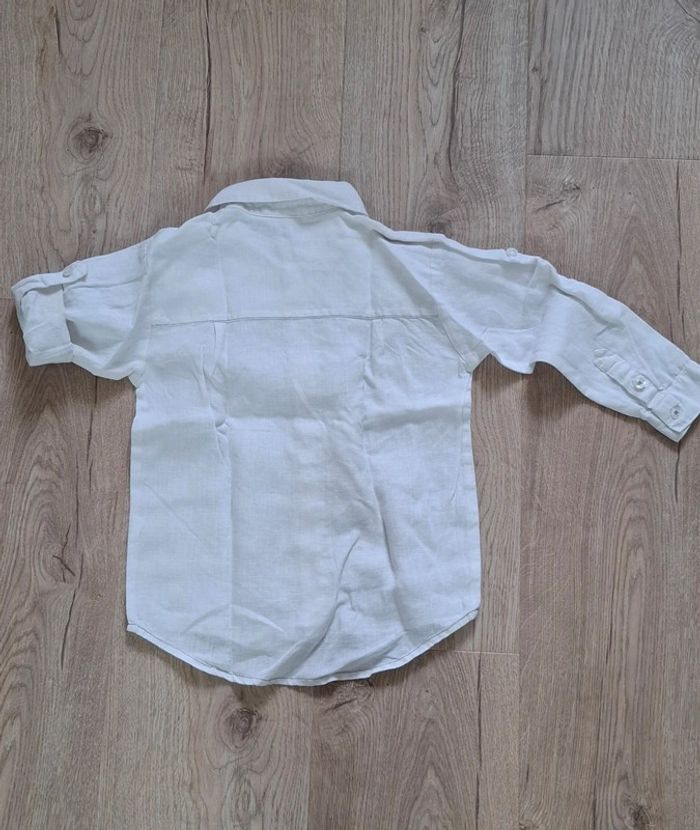 Chemise-chemisette lin 4ans Tout Compte Fait - photo numéro 2