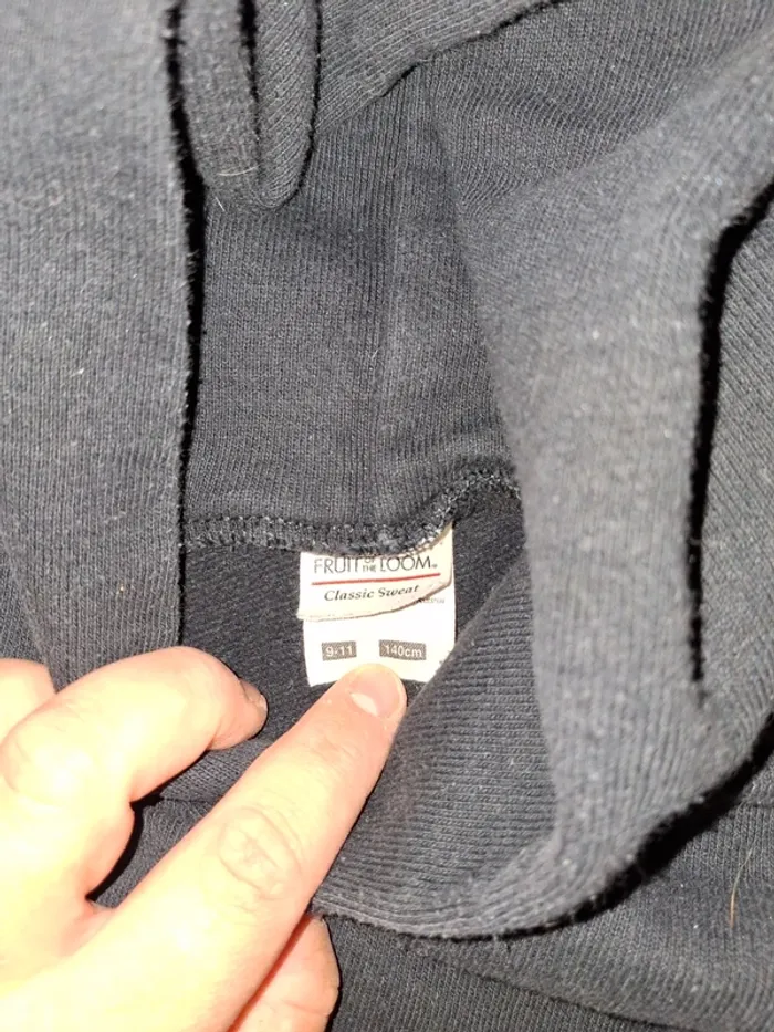 Pull tout noir - photo numéro 2