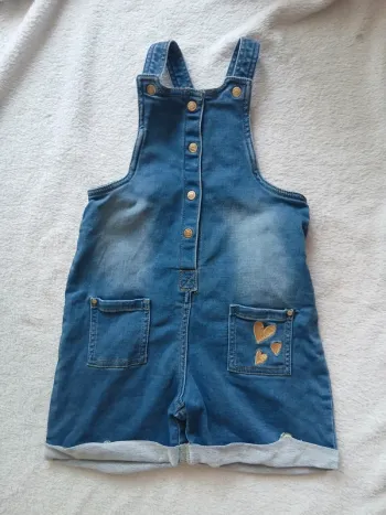 Salopette short orchestra 4 ans