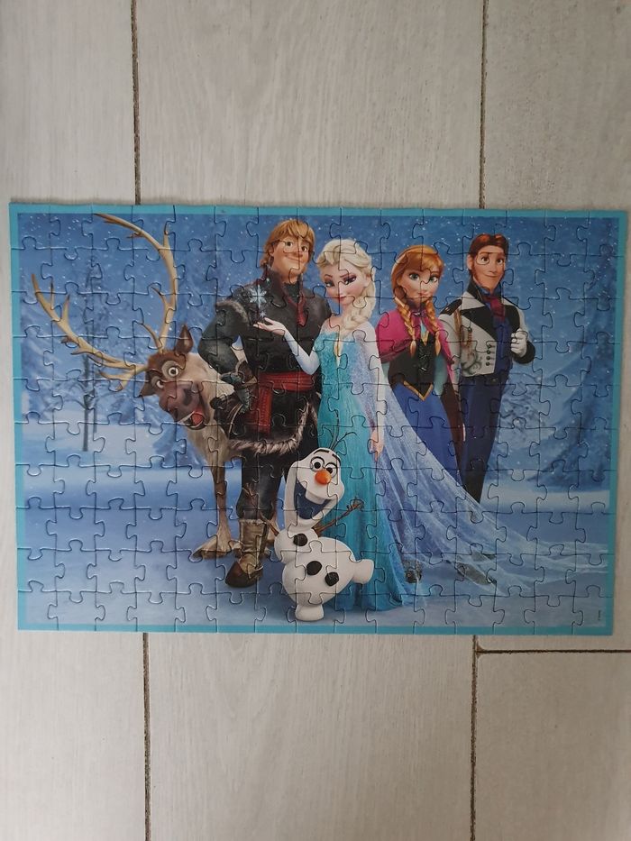 Multi puzzle la reine des neiges - photo numéro 5