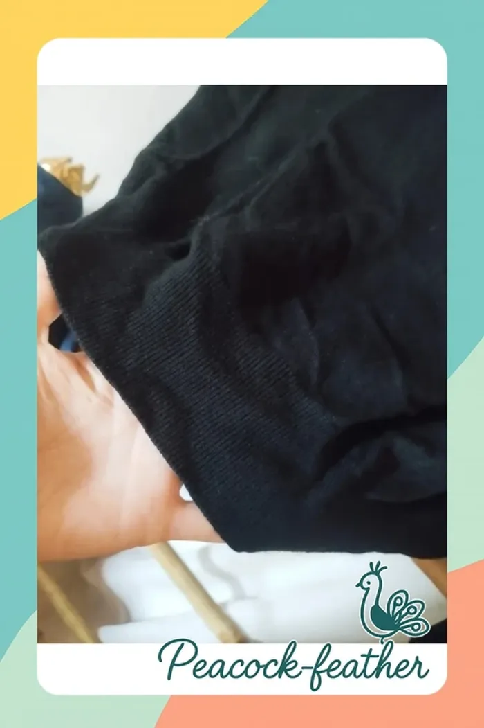 Pull noir fin homme xxl - photo numéro 6