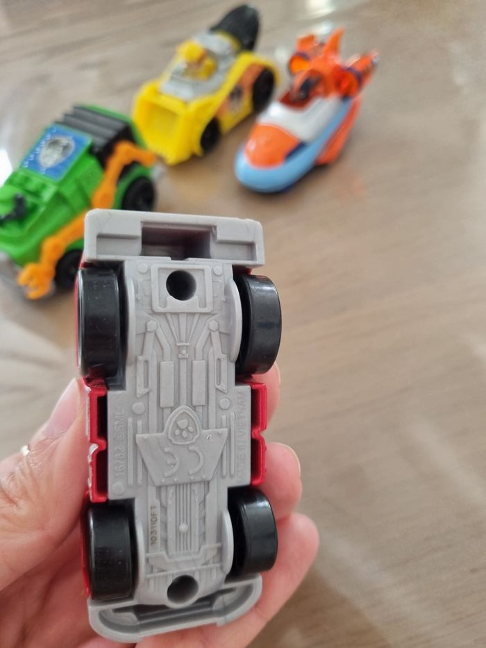 Lot 4 véhicules en métal pat patrouille - photo numéro 3