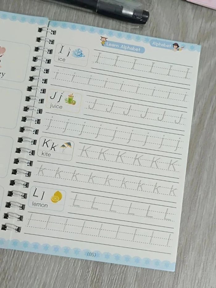 Lot de 4 cahiers d'écriture magique - photo numéro 16