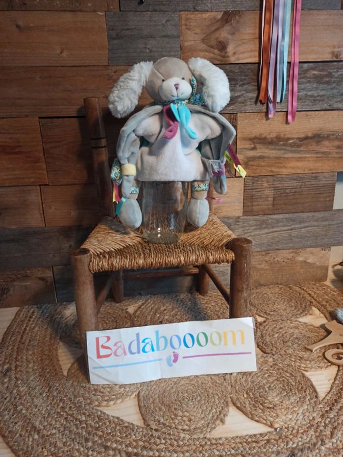 Doudou marionnette chien toopi doudou et compagnie tbe