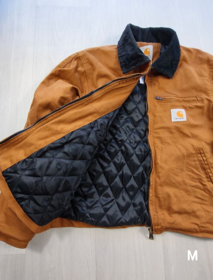 Veste caharrt marron clair taille M neuve - photo numéro 3