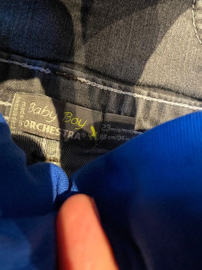 Ensemble polo salopette orchestra 2 ans - photo numéro 9