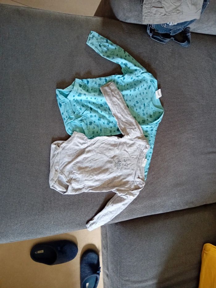 Lot de 2 body bébé