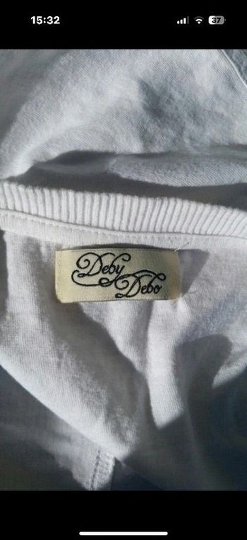 Tee-shirt court manches petit 3/4 De chez Deby Debo