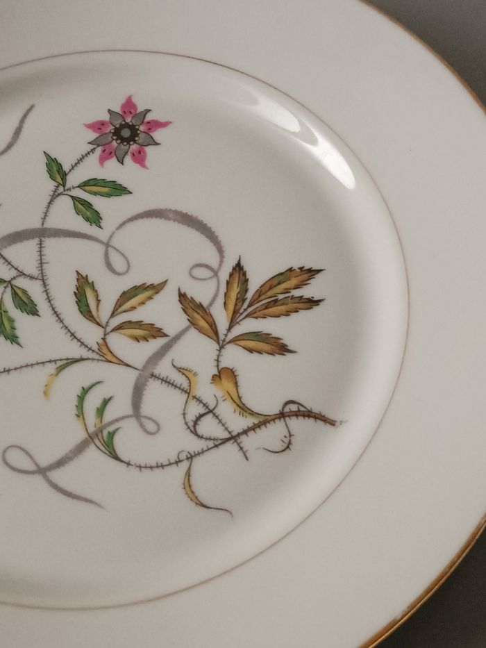 2 Assiettes émaillées Limoges France - photo numéro 8